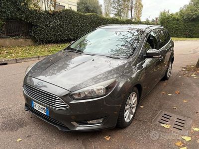 Usata Ford Focus Titanium X 120 CV (88 kW) 2017 Grigio Station wagon