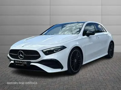 Usata Mercedes A200 AMG Line Premium Plus 150 CV (110 kW) 2024 Bianco Berlina