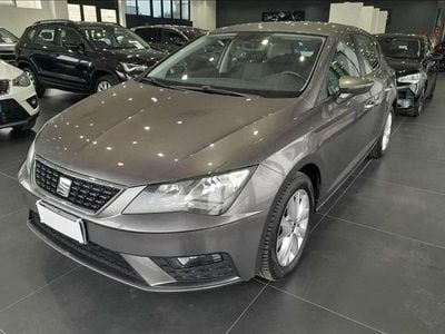 Usata Seat Leon Style 116 CV (85 kW) 2018 Grigio scuro Berlina