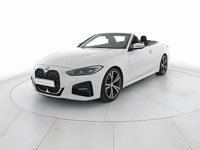 Usata BMW 420 Cabriolet M Sport 190 CV (139 kW) 2021 Alpin white Cabrio