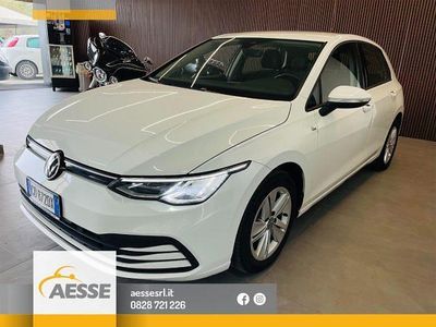 Usata VW Golf VIII Life 115 CV (84 kW) 2020 Bianco Berlina