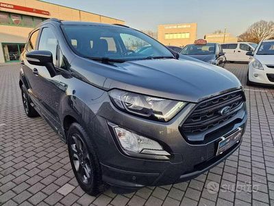 Usata Ford Ecosport ST-Line 100 CV (73 kW) 2018 Grigio SUV