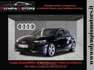 Usata Audi A3 S-Line 150 CV (110 kW) 2024 Nero Berlina