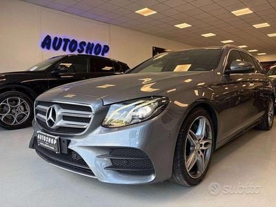 Usata Mercedes E220 Exclusive 194 CV (142 kW) 2017 Grigio Station wagon