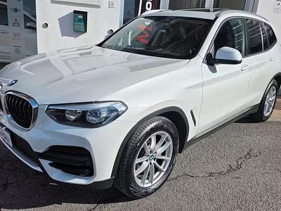Usata BMW X3 Luxury Line 190 CV (139 kW) 2021 Bianco SUV