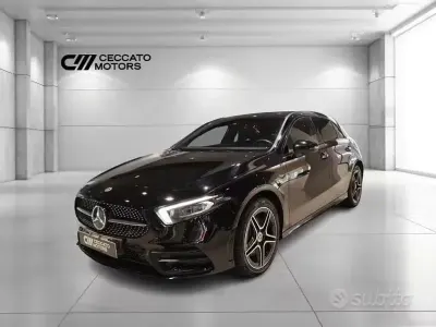 Usata Mercedes A250 Premium 160 CV (117 kW) 2021 Nero Berlina