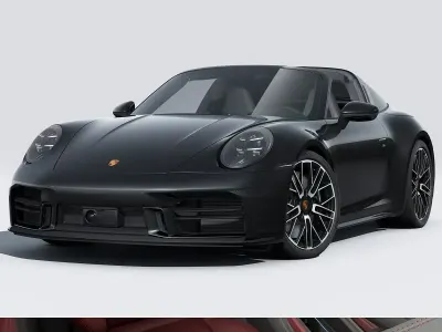 Nuova Porsche 992 2026 Nero jet metallizzato/capote nera Cabrio