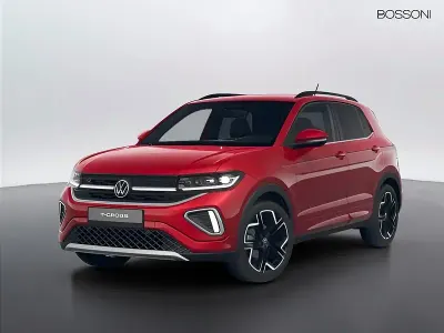 Nuova VW T-Cross R-line Plus 115 CV (84 kW) 2026 Rosso SUV