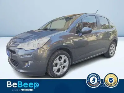 Usata Citroën C3 Exclusive 75 CV (55 kW) 2016 Grigio metallizzato Berlina