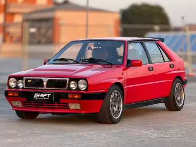 Usata Lancia Delta 196 CV (144 kW) 1989 Rosso Utilitaria