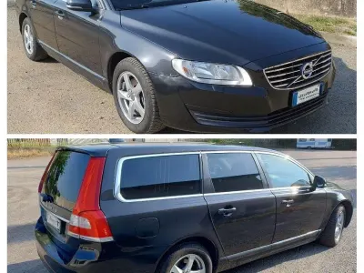 Usata Volvo V70 136 CV (100 kW) 2015 Nero Station wagon