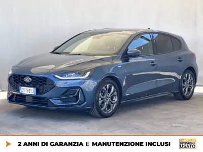 Usata Ford Focus ST-Line 125 CV (91 kW) 2024 Blu Berlina