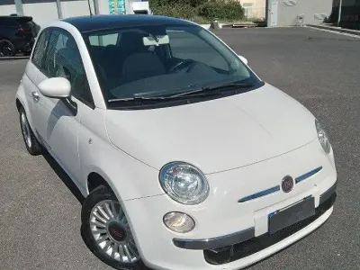 Usata Fiat 500 Lounge 69 CV (50 kW) 2013 Bianco Berlina