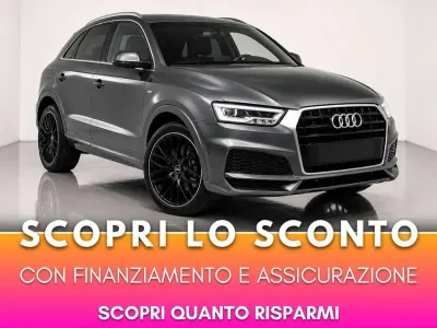 Usata Audi Q3 S-Line 150 CV (110 kW) 2018 Grigio SUV