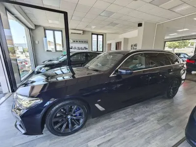 Usata BMW 540 M Sport 340 CV (250 kW) 2022 Blu/azzurro Station wagon