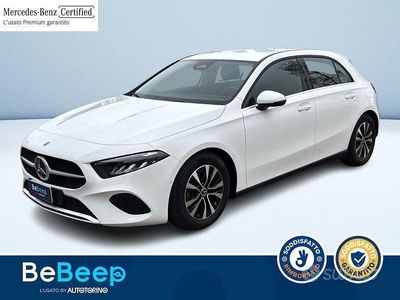 Usata Mercedes A180 Advanced 116 CV (85 kW) 2025 Bianco pastello Berlina
