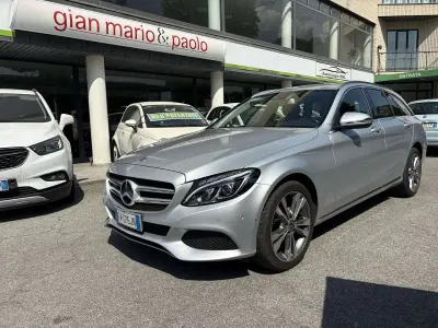 Usata Mercedes C200 Business 160 CV (117 kW) 2019 Argento Station wagon
