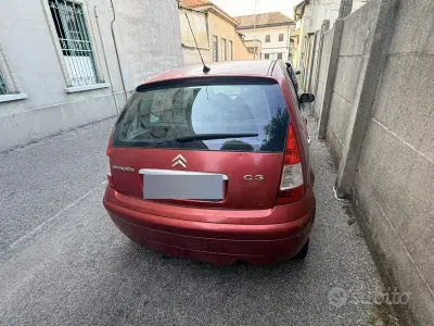 Usata Citroën C3 60 CV (44 kW) 2009 Rosso Berlina