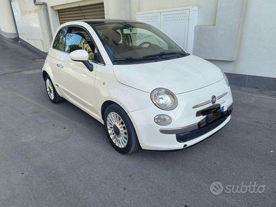 Usata Fiat 500 75 CV (55 kW) 2012 Bianco Utilitaria