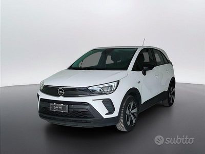 Usata Opel Crossland Edition 110 CV (80 kW) 2021 Bianco SUV