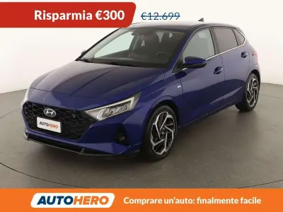 Usata Hyundai i20 101 CV (74 kW) 2021 Blu/azzurro Utilitaria