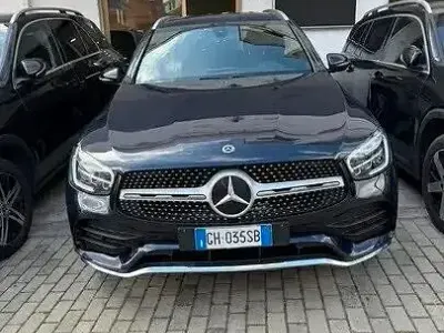 Usata Mercedes GLC200 Premium Plus 163 CV (119 kW) 2022 Blu/azzurro SUV