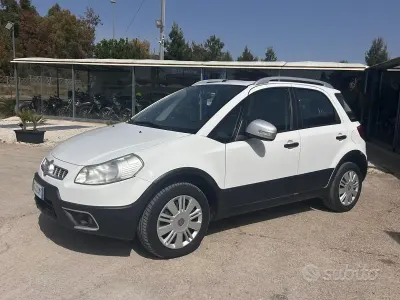 Begagnad Fiat Sedici Emotion 107 HK (78 kW) 2009 Vit SUV