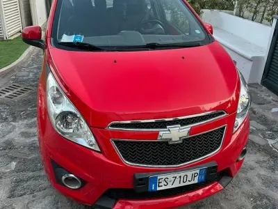 Usata Chevrolet Spark 68 CV (50 kW) 2013 Rosso Utilitaria