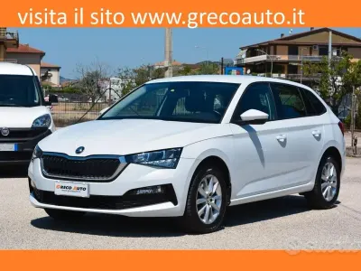 Usata Skoda Scala Ambition 116 CV (85 kW) 2021 Bianco Utilitaria