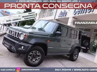 Nuova Suzuki Jimny GLX 102 CV (75 kW) 2025 Verde SUV