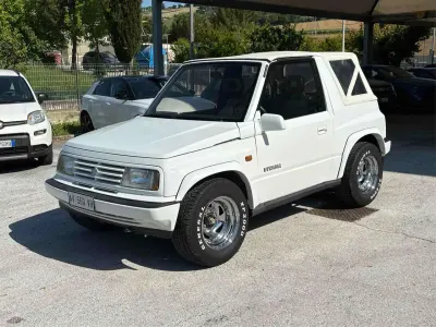 Second-hand Suzuki Vitara 80 CP (58 kW) 1989 Alb Cabrio