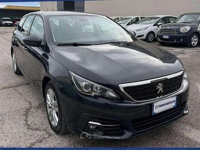 Usata Peugeot 308 Business-Line 99 CV (72 kW) 2017 Blu/azzurro Station wagon