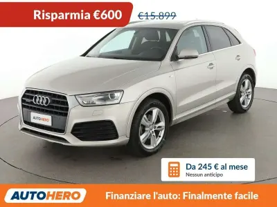Usata Audi Q3 Sport 150 CV (110 kW) 2017 Argento SUV