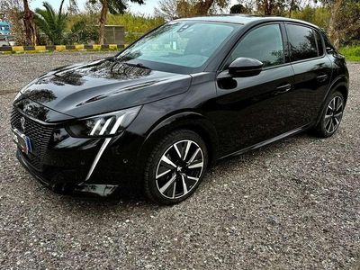 Usata Peugeot 208 GT-line 102 CV (75 kW) 2020 Nero Utilitaria