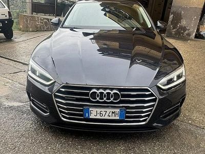 Usata Audi A5 218 CV (160 kW) 2017 Blu Coupé