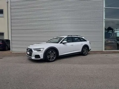 Usata Audi A6 Allroad 286 CV (210 kW) 2022 Bianco ghiacciaio metallizzato Station wagon