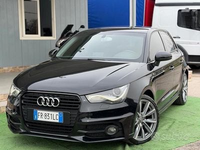 Usata Audi A1 S-Line 89 CV (65 kW) 2014 Nero Utilitaria