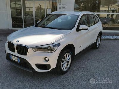 Usata BMW X1 xLine 150 CV (110 kW) 2016 Alpinweiss iii pastello SUV