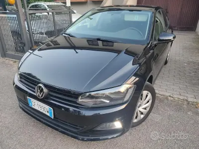 Usata VW Polo 90 CV (66 kW) 2021 Nero Utilitaria