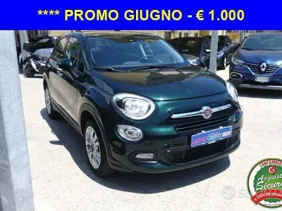 Usata Fiat 500X Lounge 120 CV (88 kW) 2015 Verde SUV