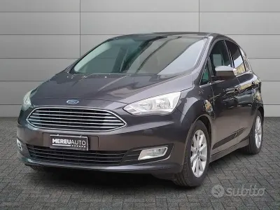 Gebraucht Ford C-MAX Titanium 120 PS (88 kW) 2017 Grau Van / Kleinbus