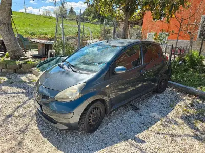 Begagnad Toyota Aygo 68 HK (50 kW) 2005 Grå Halvkombi