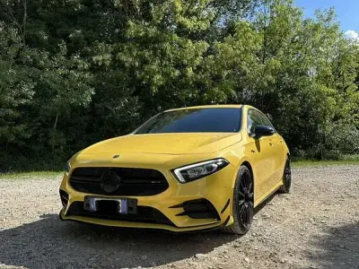 Usata Mercedes A35 AMG AMG 306 CV (225 kW) 2019 Giallo Berlina