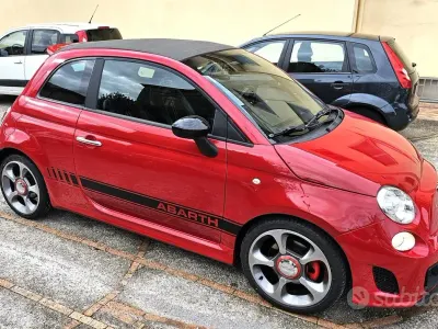 Usata Abarth 500C 140 CV (102 kW) 2011 Rosso Cabrio