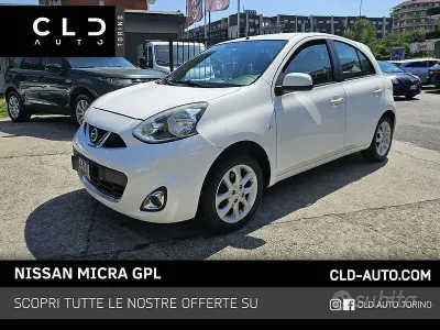 Usata Nissan Micra Acenta 80 CV (58 kW) 2016 Bianco Utilitaria