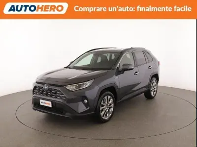 Usata Toyota RAV4 Hybrid Lounge 178 CV (130 kW) 2021 Grigio SUV