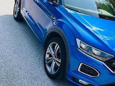Usata VW T-Roc R-line 150 CV (110 kW) 2020 Blu SUV