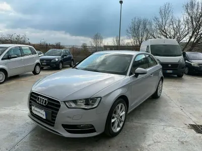 Usata Audi A3 Ambiente 110 CV (80 kW) 2015 Grigio Berlina