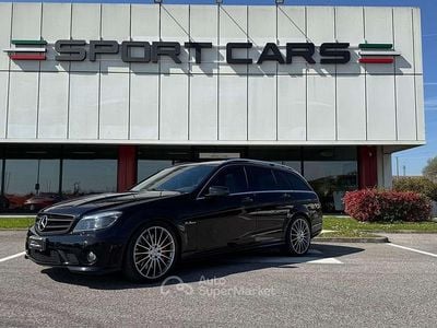 Usata Mercedes C63 AMG AMG 457 CV (336 kW) 2008 Nero Station wagon
