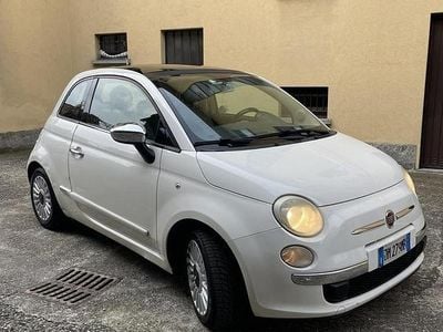 Usata Fiat 500 75 CV (55 kW) 2008 Bianco Utilitaria